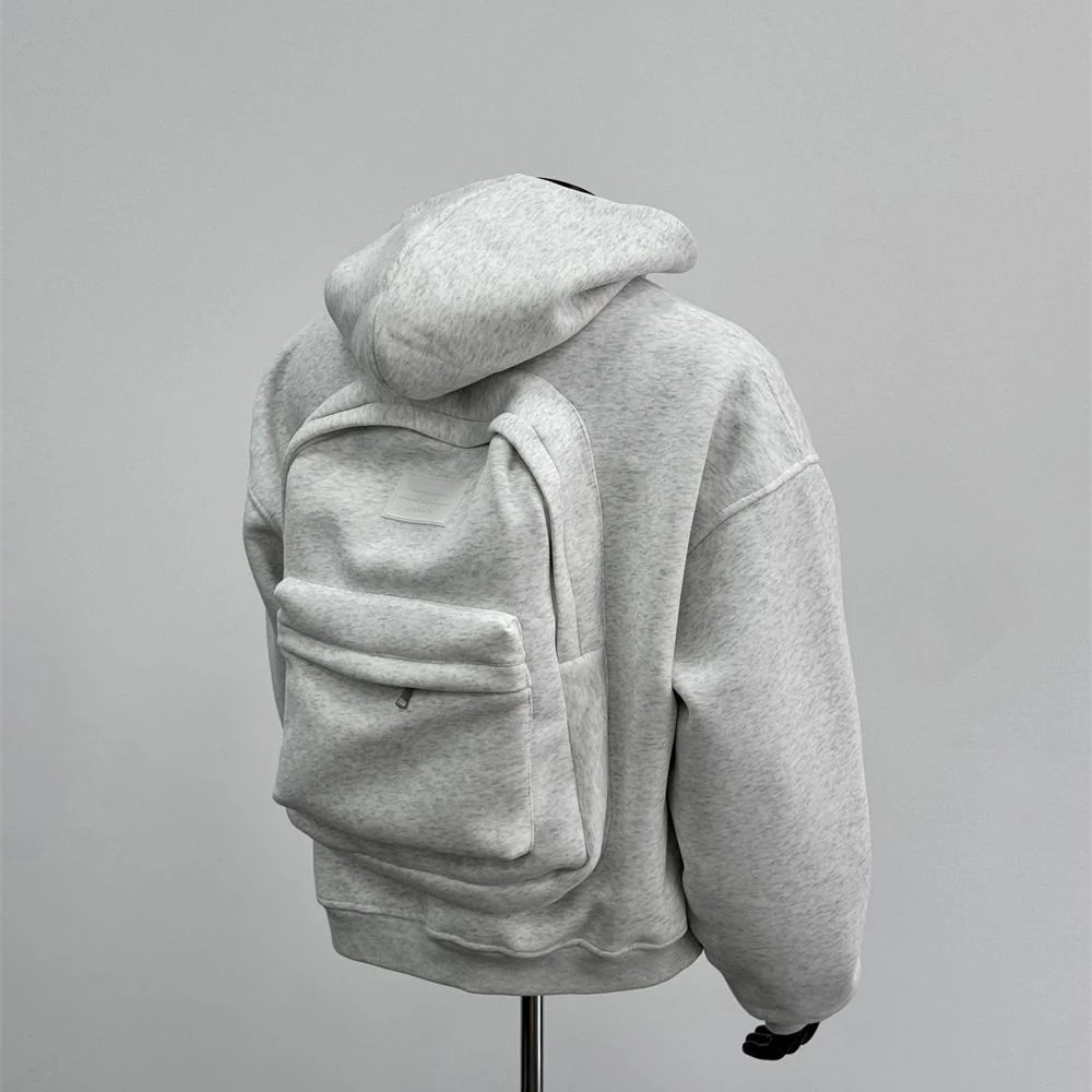 🔥Limited-Time Discount 66% OFF🔥 Travel Backpack Hoodie for Women/Men Cardigan Lightweight with Pockets