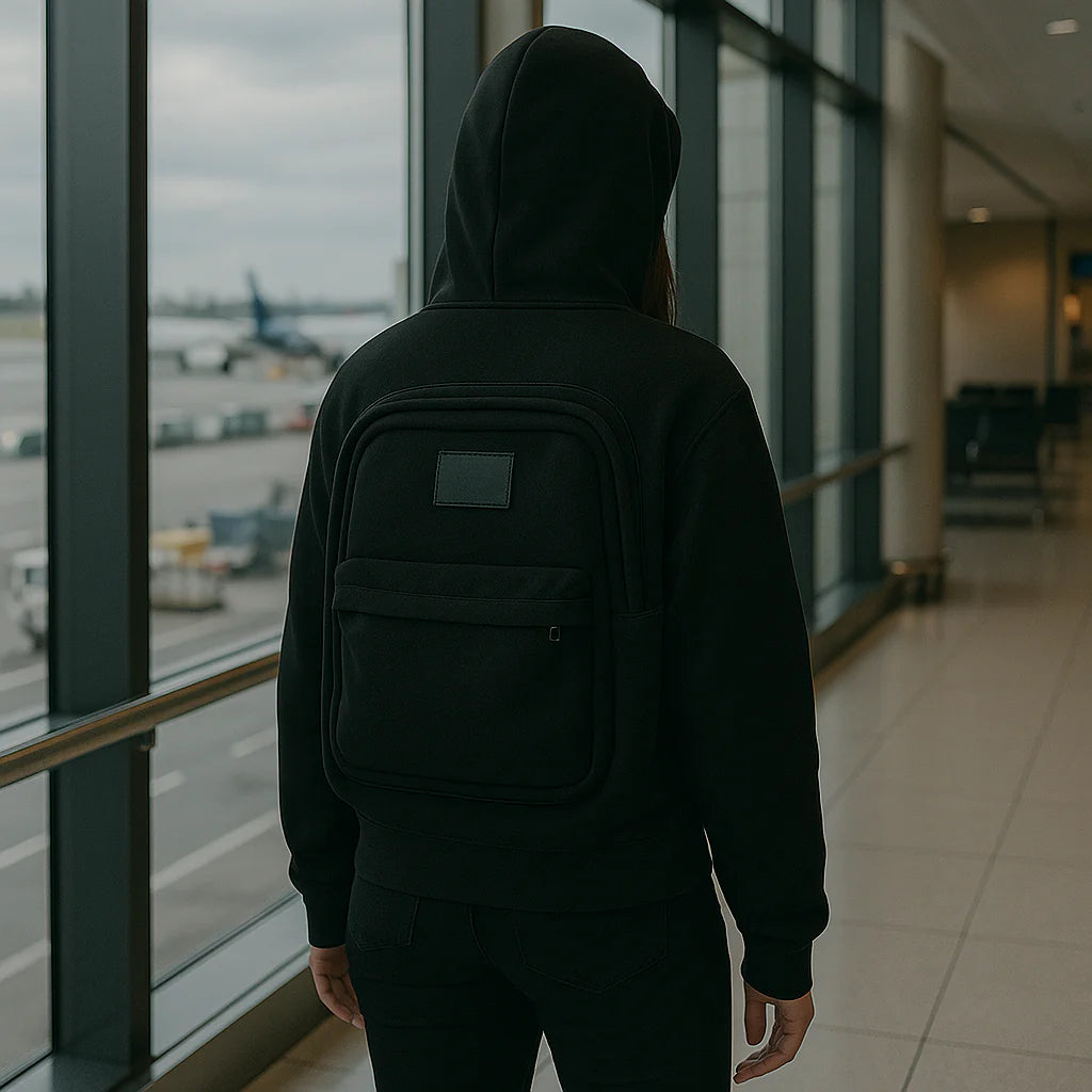 🔥Limited-Time Discount 66% OFF🔥 Travel Backpack Hoodie for Women/Men Cardigan Lightweight with Pockets