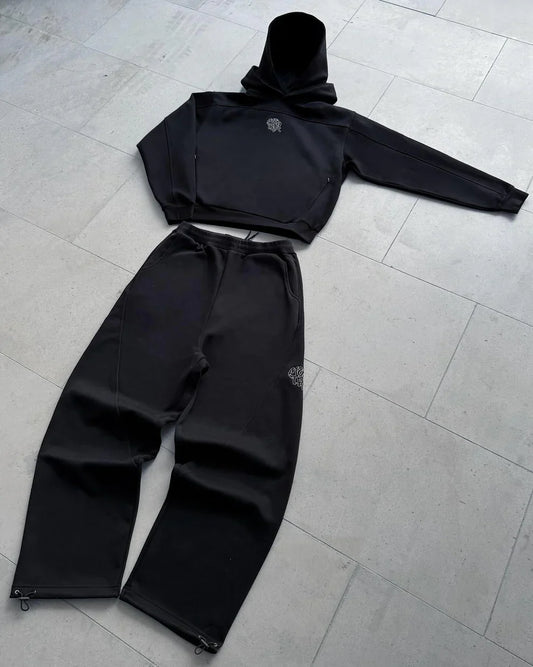 LLLangblinko - BIG STEP TRACKSUIT BLACK